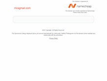 Tablet Screenshot of mcsgmail.com